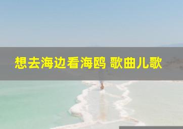 想去海边看海鸥 歌曲儿歌